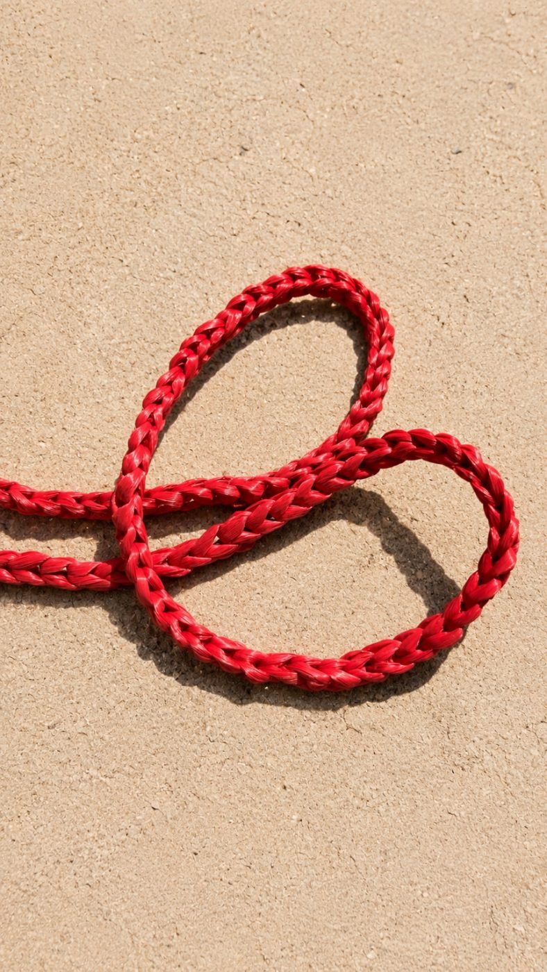 Braided raffia cord